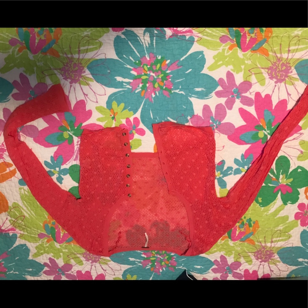 Cute coral free People shrug