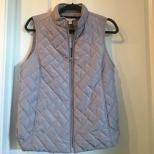 Quilted puffer vest( light weight)