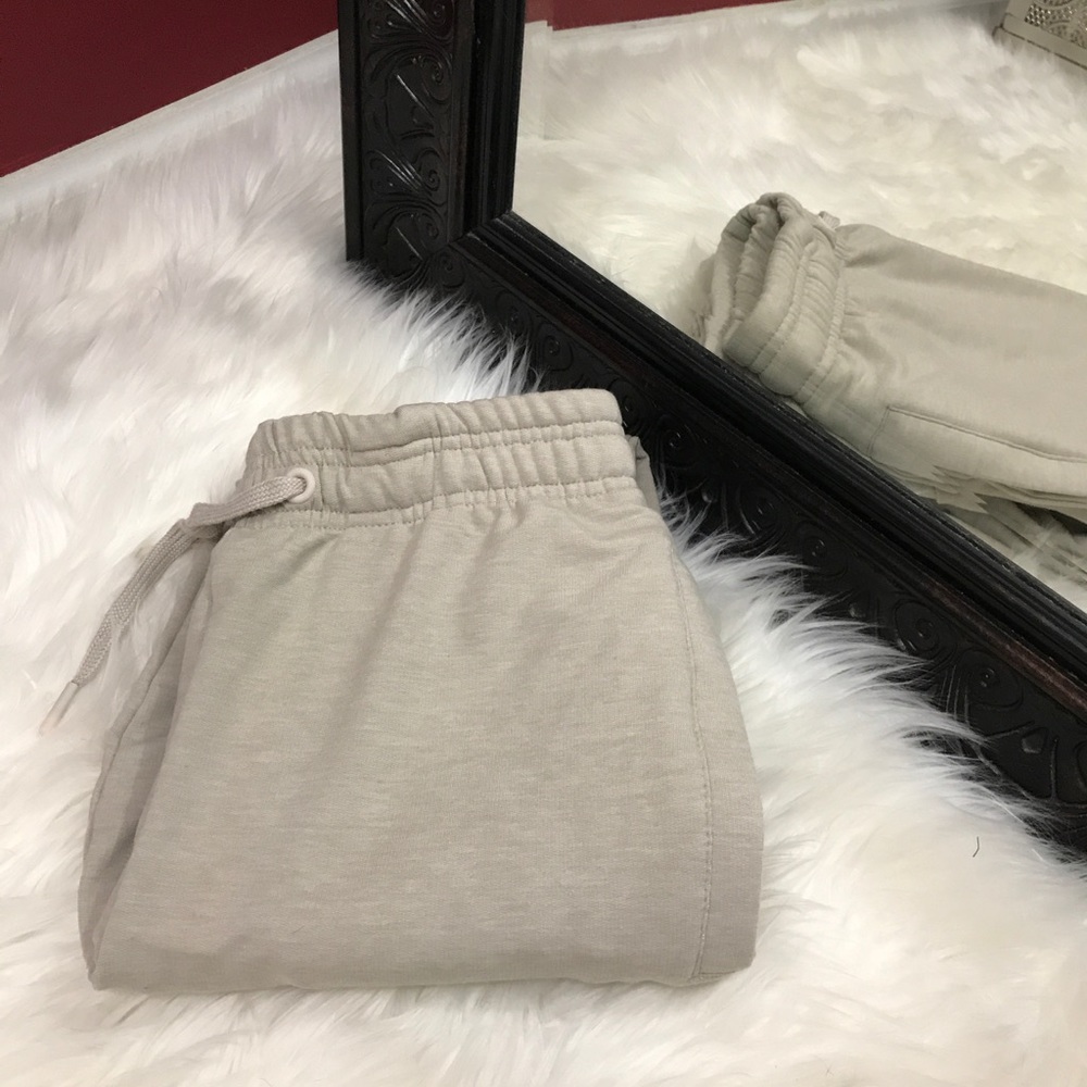 ENSLEY Taupe Skinny Joggers - Picture 5 of 5