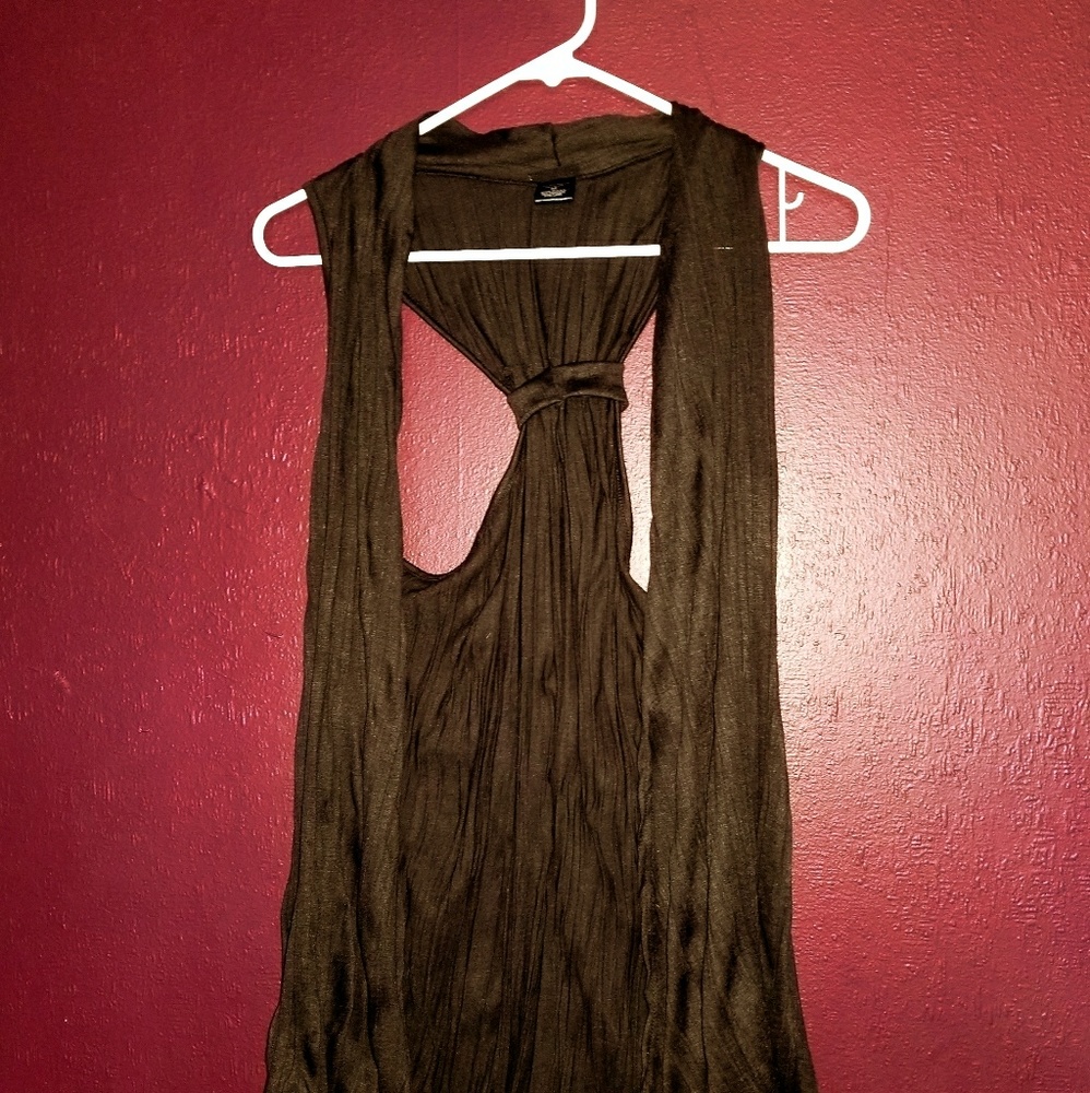 Brown vanity cardigan