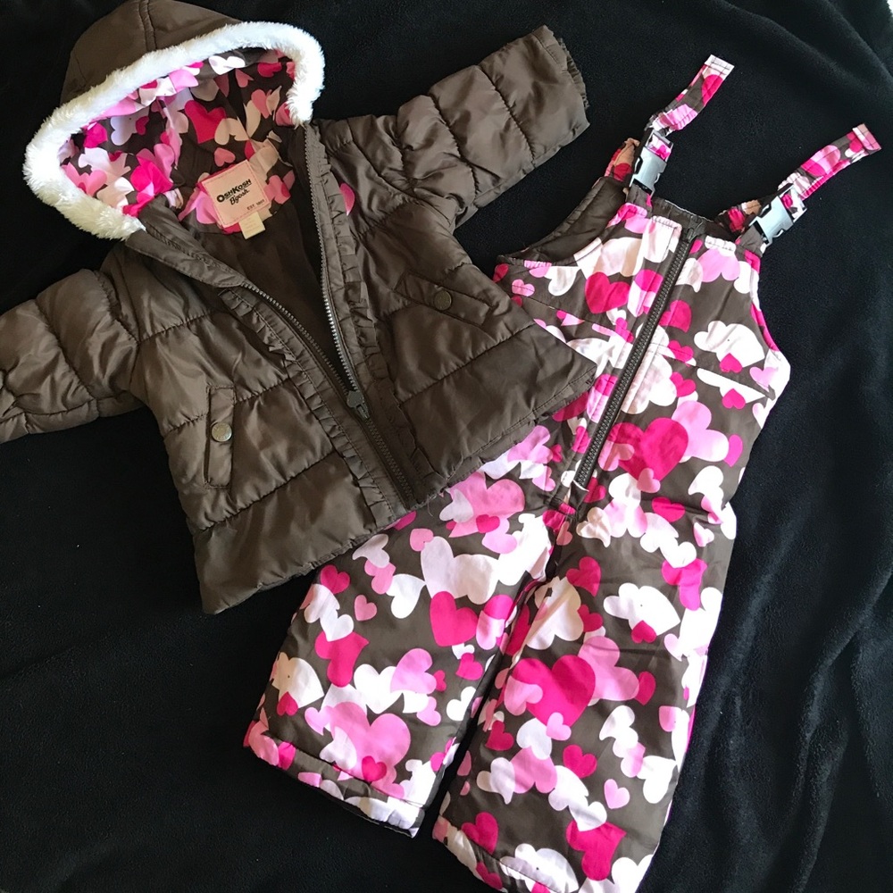 ❄️💗Infant girls snowsuit💗