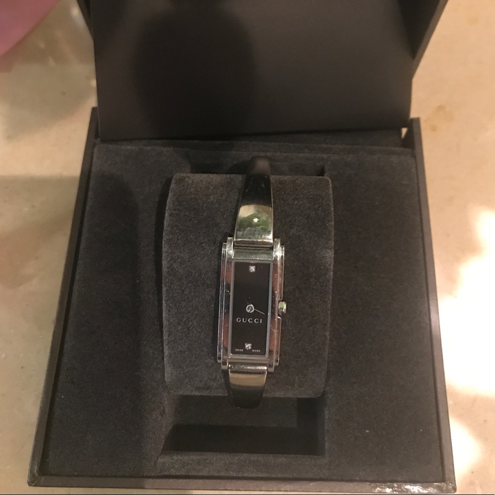 Gucci women's G line  stainless steel watch