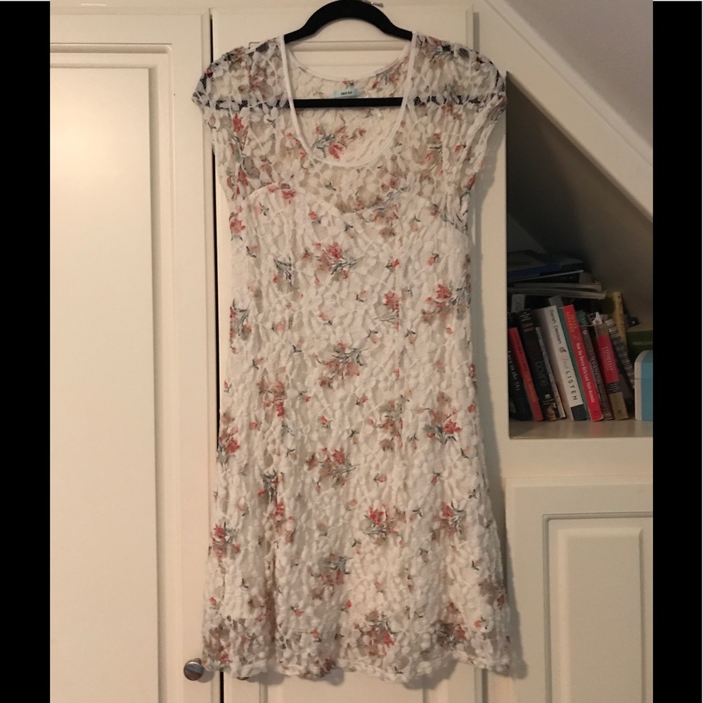 Floral lace dress from Urban Outfitters