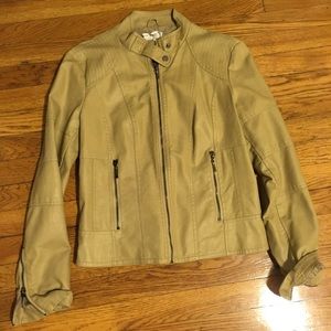 Max Studio vegan faux leather jacket