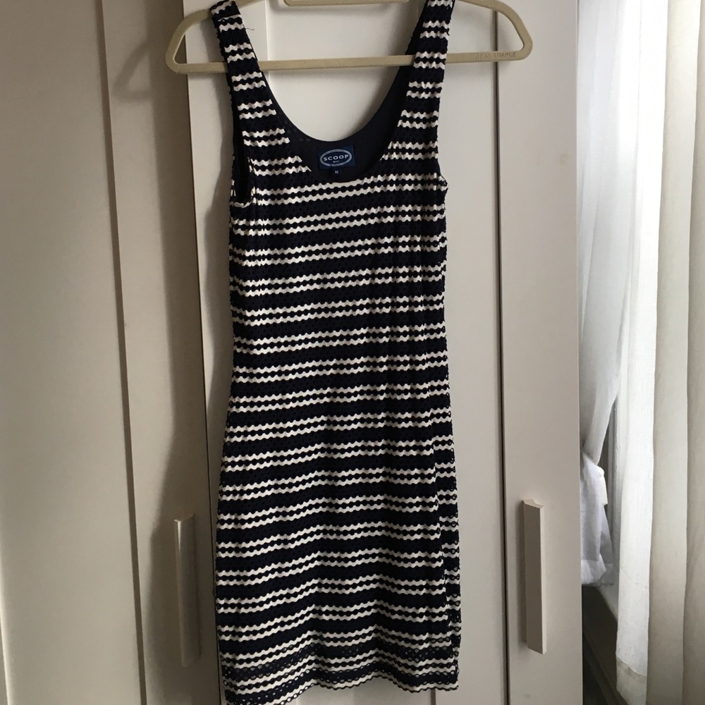 SCOOP NYC Striped Dress
