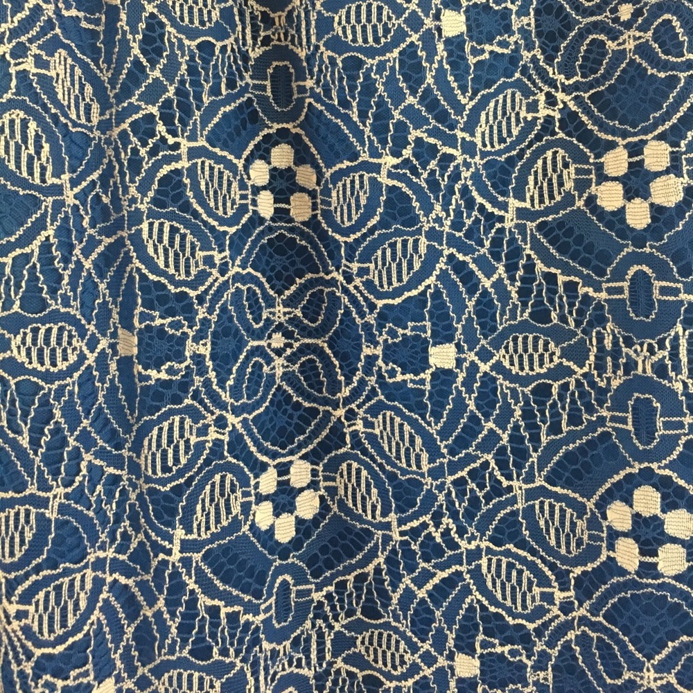 LuLaRoe Lola Skirt Size L Unicorn Pink Blue Floral - Picture 4 of 4
