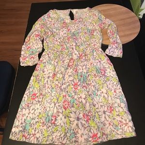 Francesca's Collection Birdcage Dress Sz S Floral