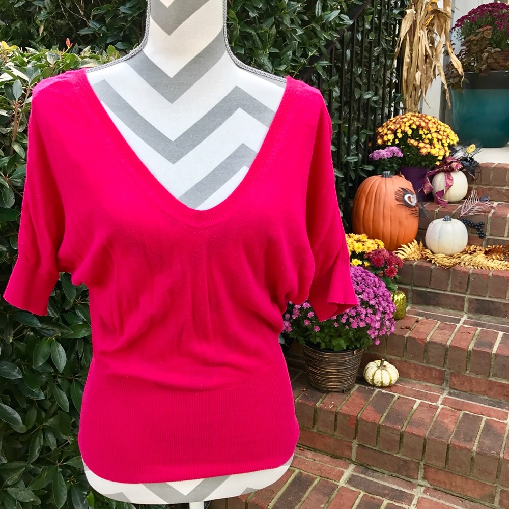 Express Lightweight Short Sleeve Dolman Sweater