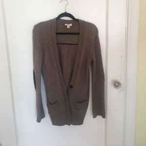 Brown cardigan