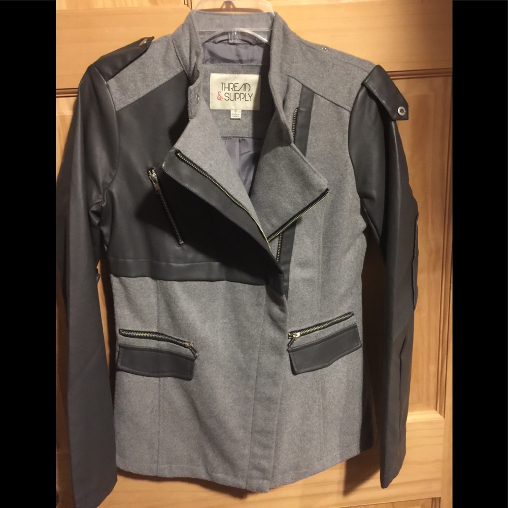 NEW Thread & Supply Wool Coat - Picture 2 of 4