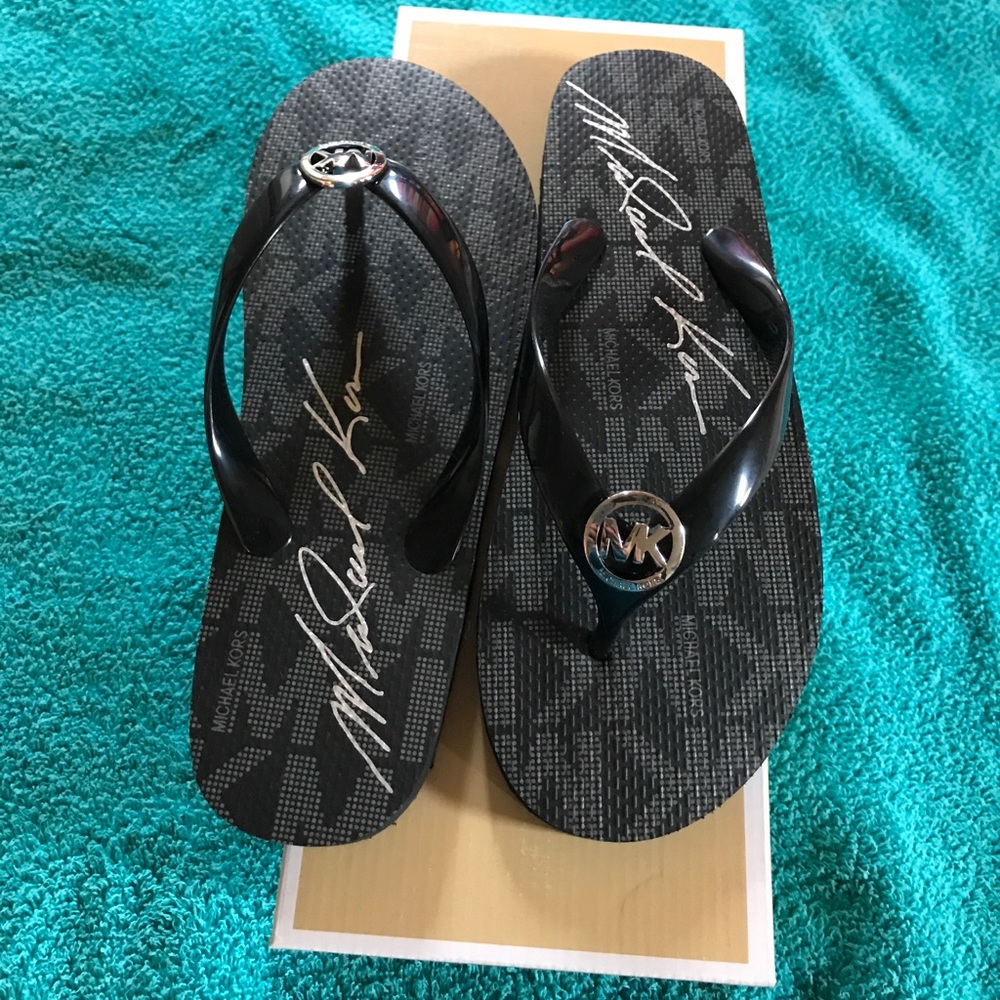Michael Kors black sandals