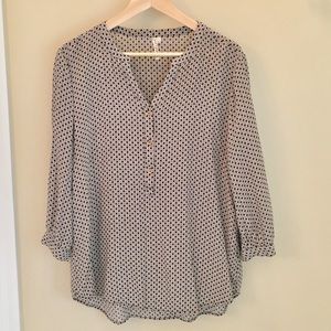 Grand & Greene Henley 3/4 Sleeve Tunic