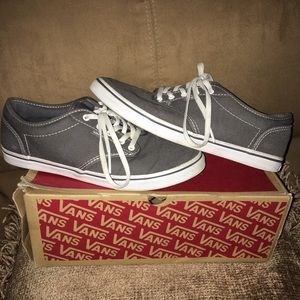 7.5 Women's Grey Vans.