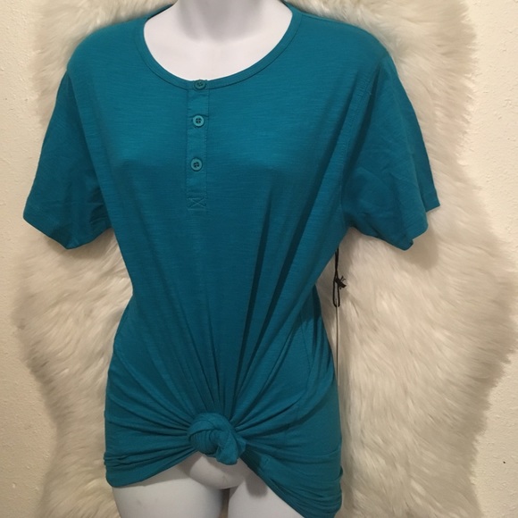 ❌S,L Teal X-Boyfriend Favorite Tee - Picture 2 of 5