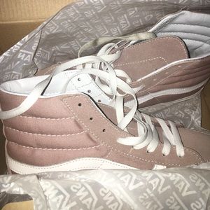 Deep Pink / Salmon Sk8- Hi Vans