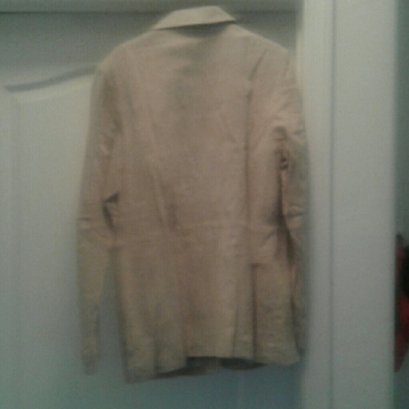 NWT QVC DENIM & CO WOMEN'S WASHABLE SUEDE JACKET - Picture 2 of 2