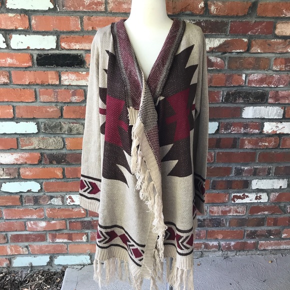 voice of California Sweaters - Aztec Fall cardigan
