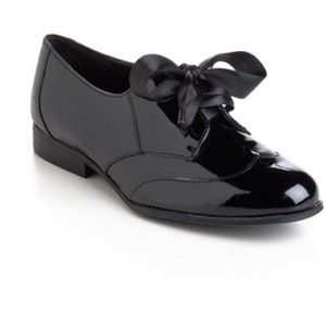 NINE WEST NWOT Oxfords Burgundy & Black never worn