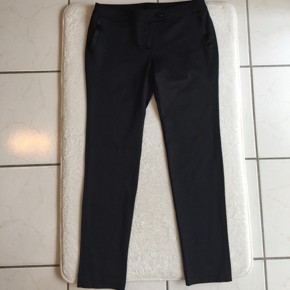Yetts Black Ponte Knit Pants