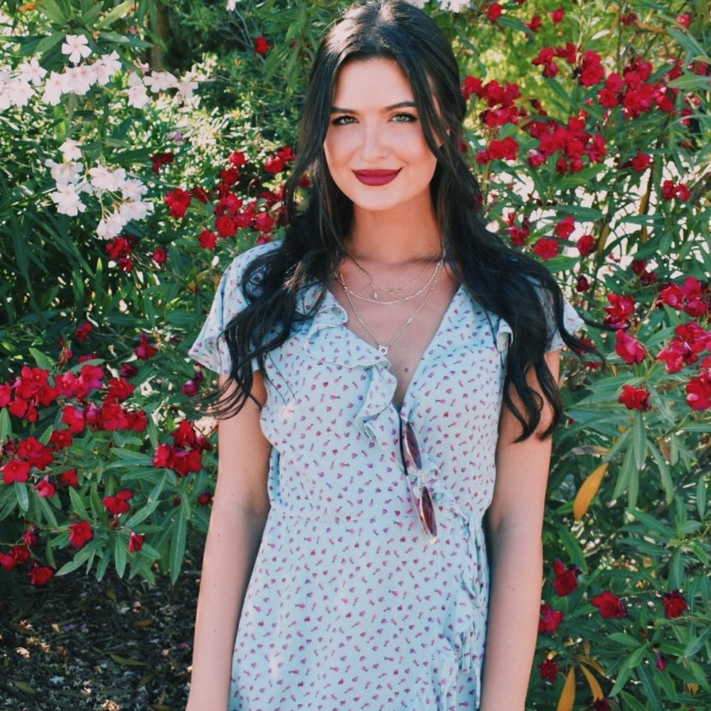 Pins And Needles Ruffle Wrap Dress