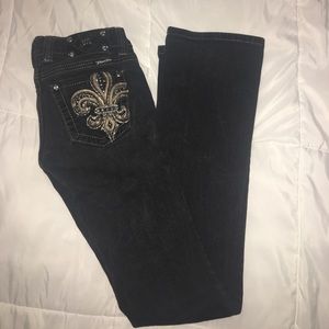 Blk Miss Me Jeans!!!