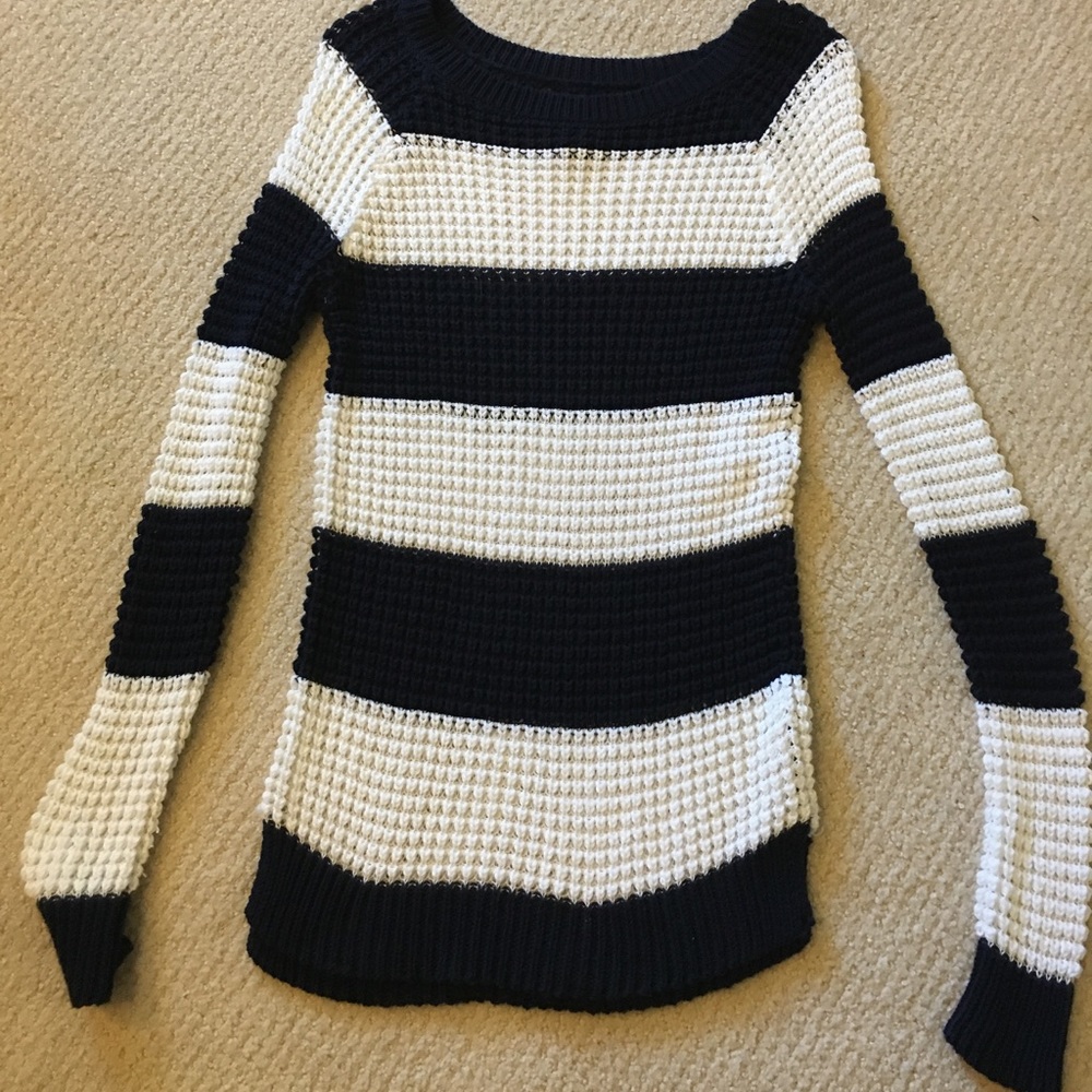 stripped sweater