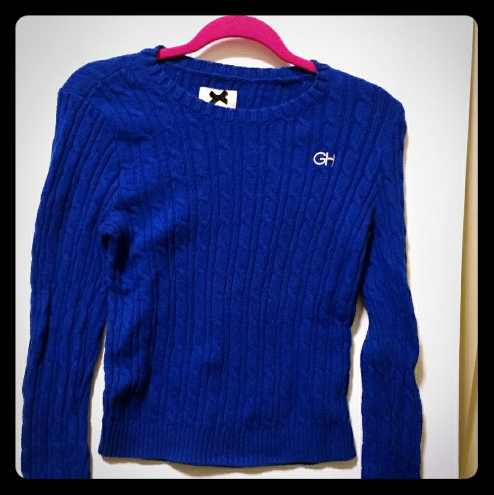 Gilly Hicks blue sweater size medium
