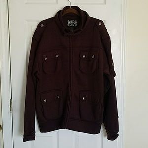 Fame XL fleece zip up jacket