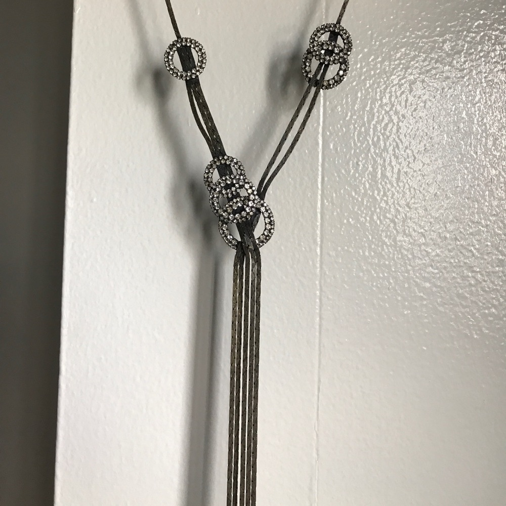 ALL SAINTS Lariat Necklace