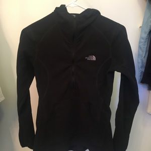 North face fleece hoodie