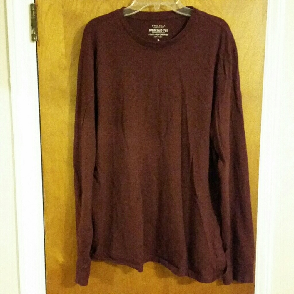 Sonoma Maroon Long Sleeve