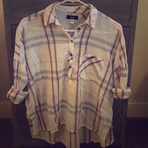 BDG plaid button up