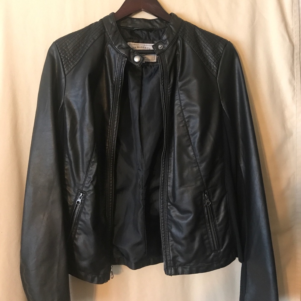 G.H. Bass women's Polyurethane Viscose jacket.NEW