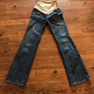 American star size small maternity jeans