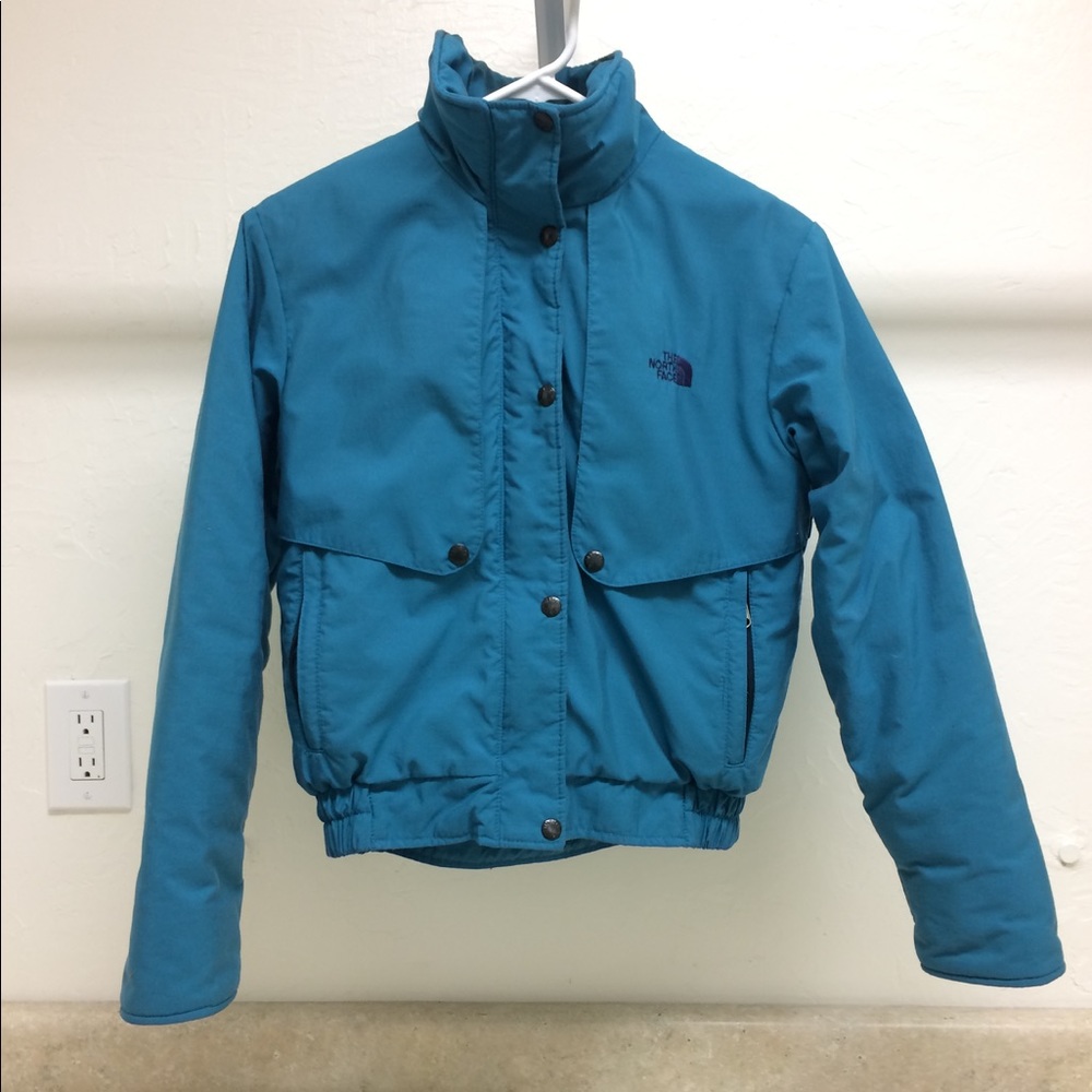 The North Face puffer quilted Jacket Size 8