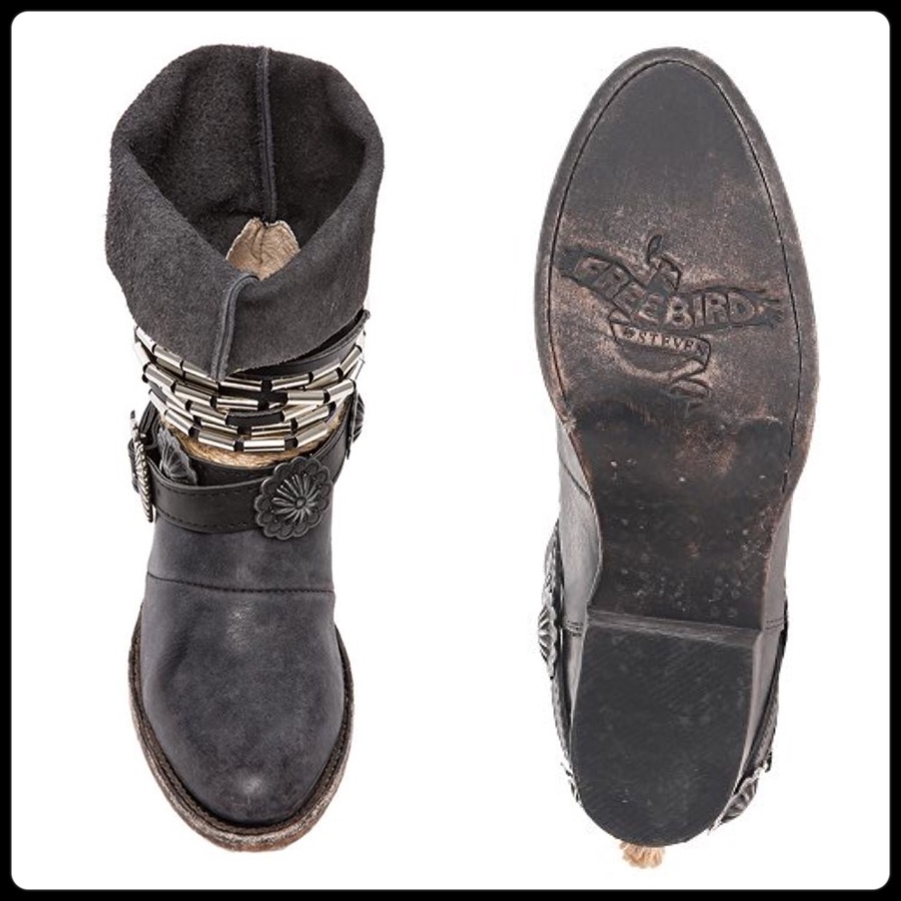 JUST ARRIVED! FREEBIRD by STEVEN YERBA BOHO BOOTS - Picture 2 of 8