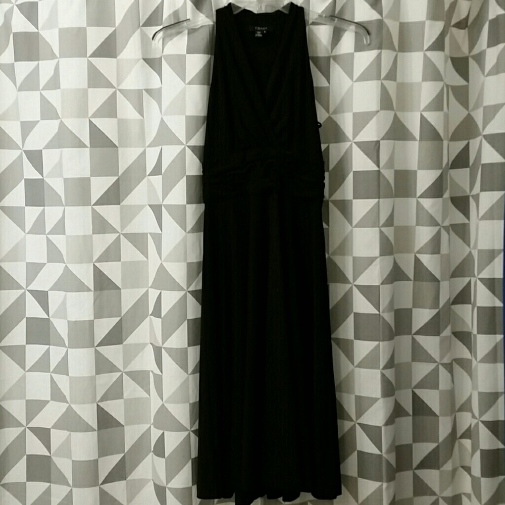 Chaps Black Cocktail Dress