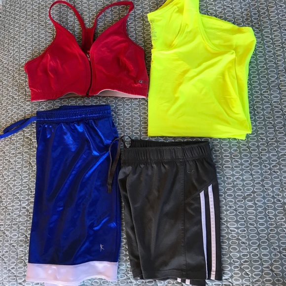 Champion Other - Lot of XL work out gear. Sports bra. Shorts. Tank