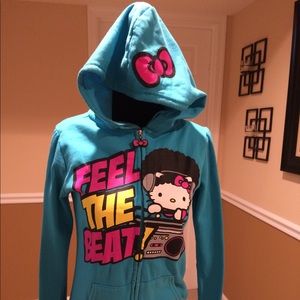 Hello kitty feel the beat jacket/hoodie