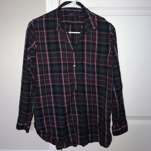 Gap Women’s Flannel Long-sleeve Shirt