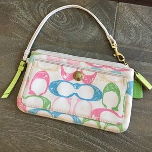 Authentic Coach Wristlet