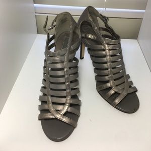 Strappy cage sandals