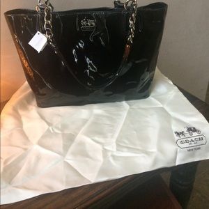 Authentic Coach Patent leather bag