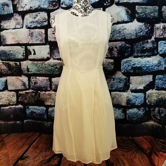 ZARA Sleeveless open back dress - Picture 2 of 6