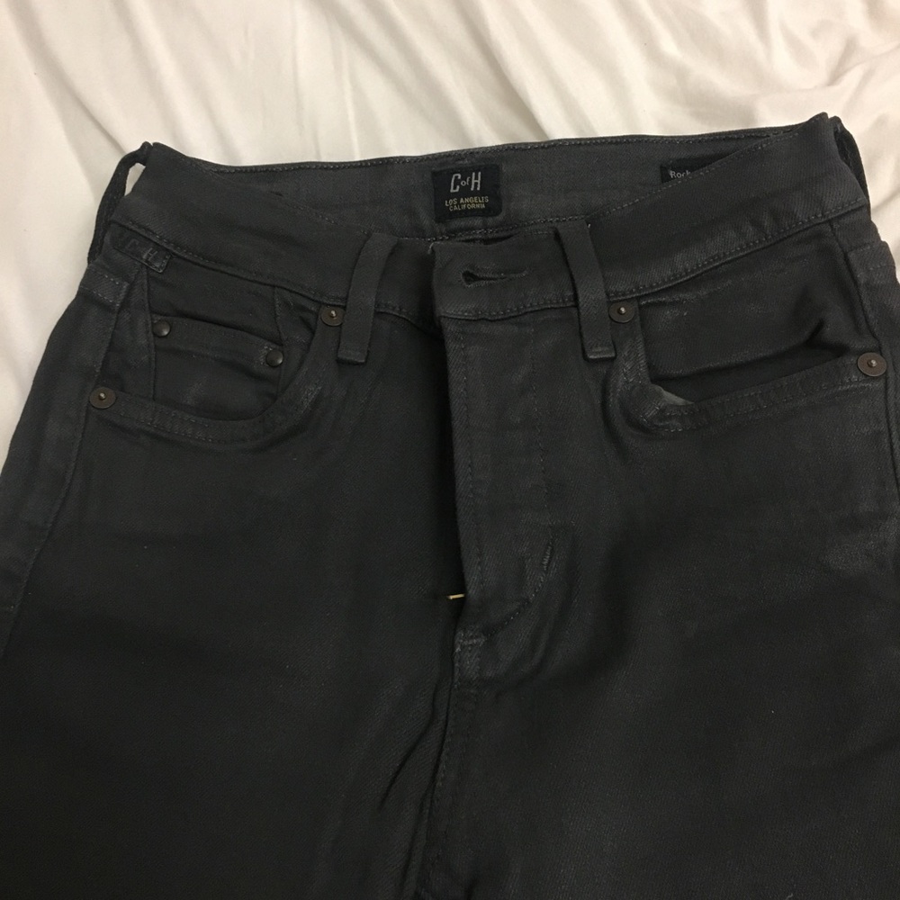 Rocket slick high rise skinny grey