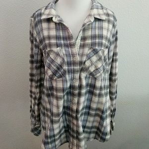 Cutest flanel from Anthropologie