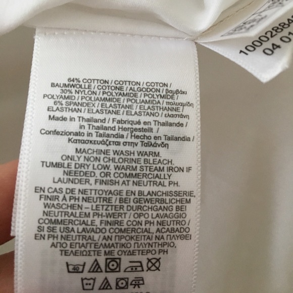 NEW, no iron Brooks Brothers white shirt - Picture 3 of 3