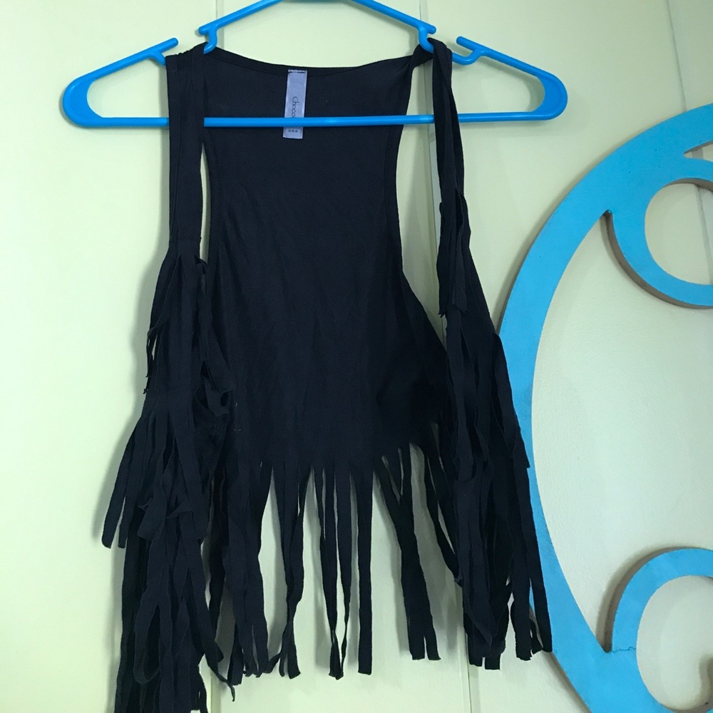 Fringe vest