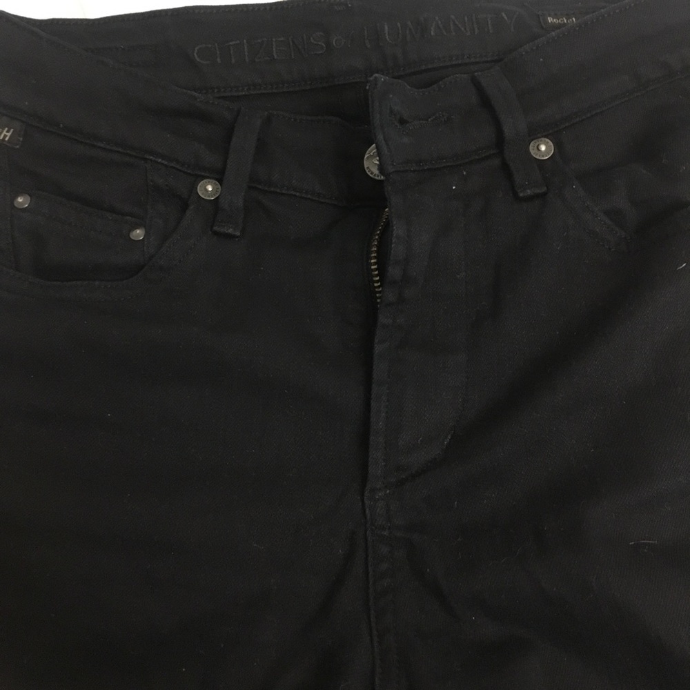 Rocket high rise skinny black