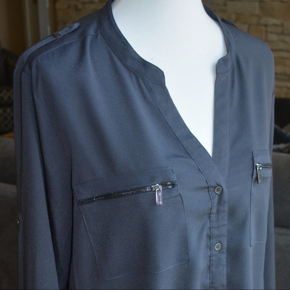CALVIN KLEIN GREY TUNIC